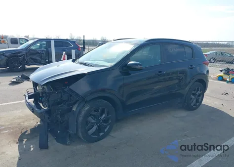 2022 Kia Sportage Nightfall Edition из США, поврежденный, VIN KNDP6CAC6N7008979